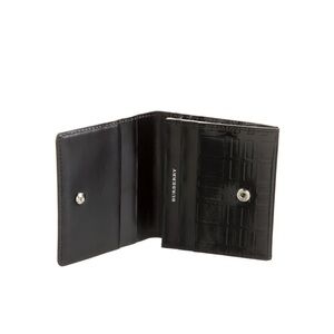 Black Patent Leather Burberry Wallet